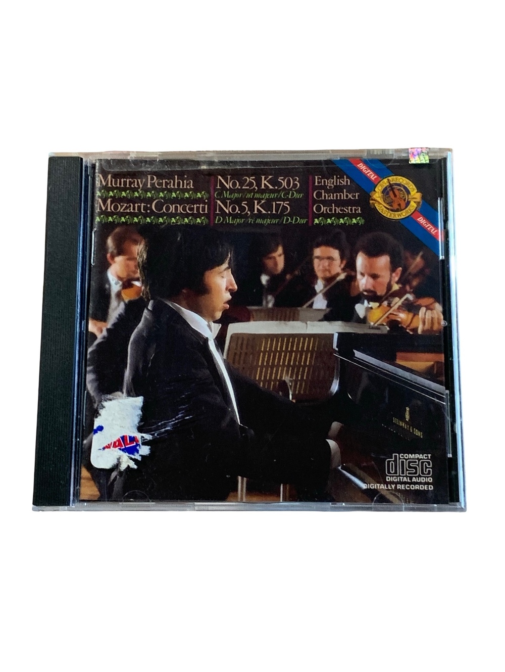 Murray Perahia Mozart Piano Concertos Nos. 25 K.503 & 27 K.595 CD